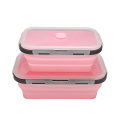 Stackable Food Container Silicone Foldable Lunchbox